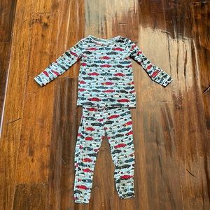 Posh peanut “miles” bamboo pajamas! 18/24M